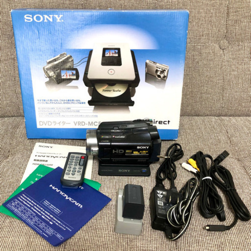 ソニー セット Handycam デジタルビデオカメラ \u0026 DVDライター