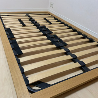 6月下旬】無印良品 ベッド セミダブル