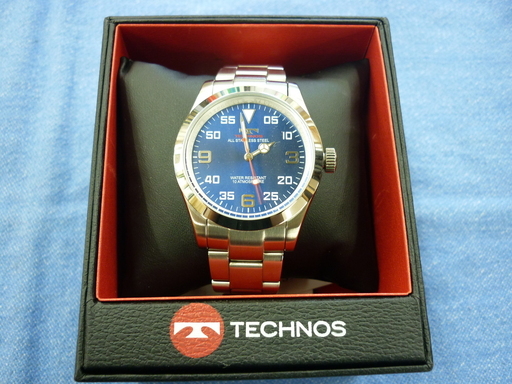 未使用 TECHNOS テクノス メンズ腕時計 T2486SN アナログ オールステンレスモデル 男性向け 10気圧防水 札幌 西岡店