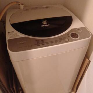 洗濯機　シャープ　5.5kgタイプ　ESFG55F