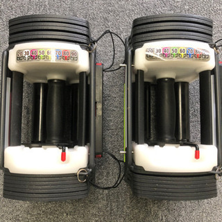 可変式 ダンベル 2個セット22.5kg調節可能 3秒で重量調節