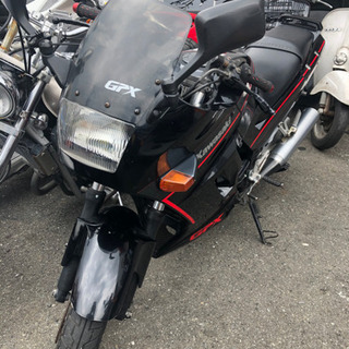 Kawasaki  GPX250R セル始動　福岡市南区