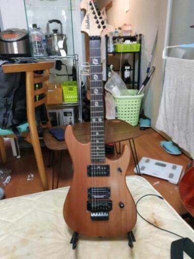 【ギター】Washburn N2 Mourning Widowsモデル【傷あり、パーツ紛失あり】