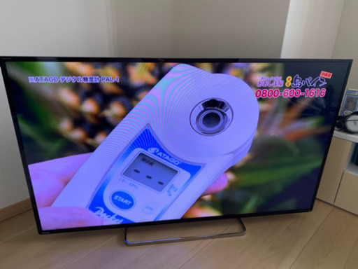 TOSHIBA REGZA 55V型 液晶カラーテレビ 2013年製 リモコン付き