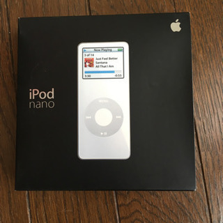 iPod カラ箱　iPod nano 箱のみ