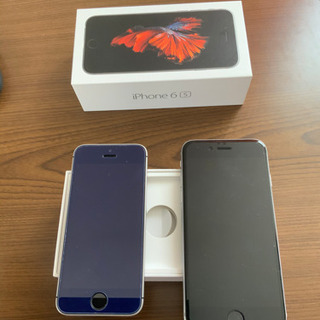 iphone6s 64G  iphone se 32G simフリー　美品