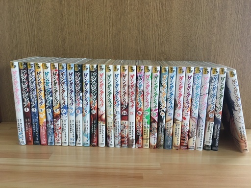 ケンガンアシュラ0〜27巻　多少、焼けてます。お値下げしました! 6月13日で店じめです。