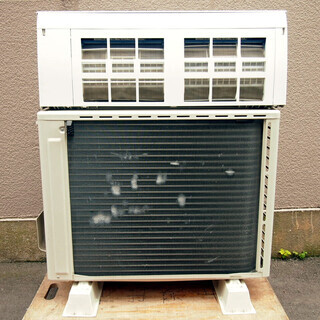 8】 18年製 富士通ゼネラル エアコン (10～12畳用) ノクリア AS-M28G-W