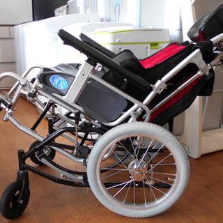♪NISSIN/ニッシン 座王 NAH-F5 チルト 介助用 車椅子♪