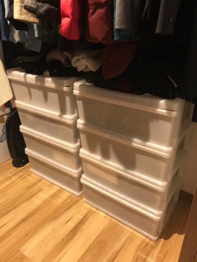 リビングチェスト Jスペース 4段 ニトリ2個収納ケース リンリン 新羽の収納家具 収納ケース の中古あげます 譲ります ジモティーで不用品の処分