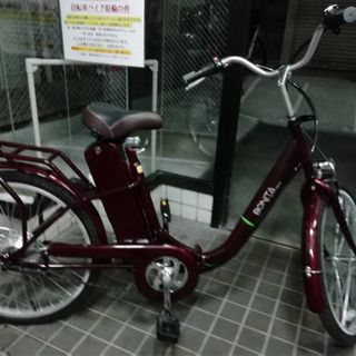 折り畳み電動自転車　モペット　新品未使用ら