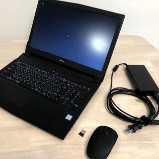 高性能Corei7搭載】ゲーミングノートPC 静音ワイヤレスマウス付き