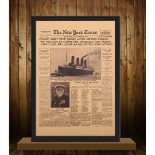 希少 The New York Times タイタニックの沈没 号外 Mame Mame 五香のノベルティグッズ の中古あげます 譲ります ジモティーで不用品の処分