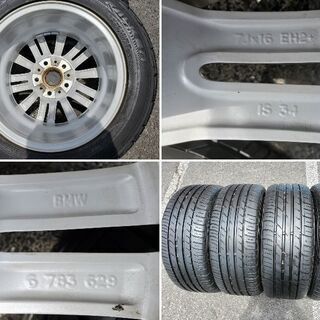 ＢＭＷ純正スタースポーク２８２　１６インチ　Ｅ９０系　３シリーズ