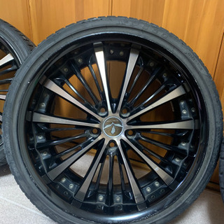 レイズ ブラックフリート v350  20/19インチ 4本