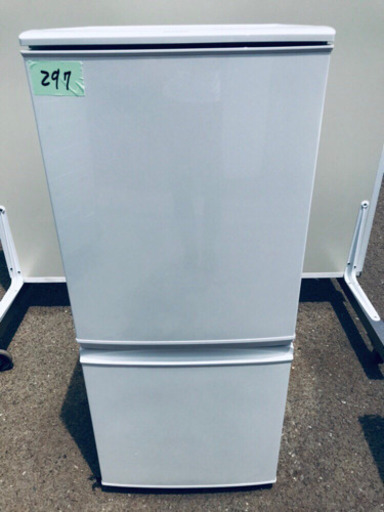 高年式‼️297番 SHARP✨ノンフロン冷凍冷蔵庫✨SJ-D14B-W‼️