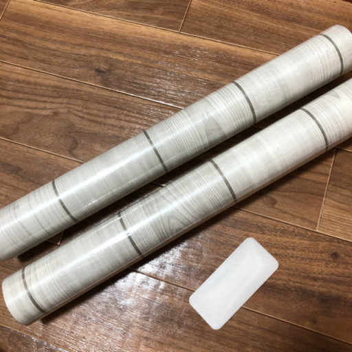 20m×45cm はがせる リメイクシート 壁紙シール 木目 白