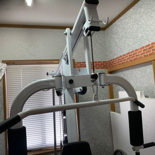 ホームジムＤＸ 【BODYMAKER ボディメーカー】 トレーニングマシン 筋トレ 自宅 マシン 体幹 器具 トレーニング ベンチ マルチジム ラットプル ウェイト ベンチプレス 