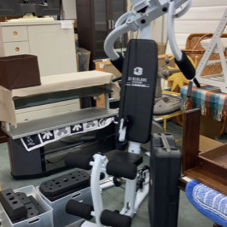 ホームジムＤＸ 【BODYMAKER ボディメーカー】 トレーニングマシン 筋トレ 自宅 マシン 体幹 器具 トレーニング ベンチ マルチジム ラットプル ウェイト ベンチプレス 