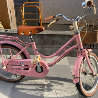 子供自転車　ブリヂストン HACCHI（ハッチ） 16型 ピンク