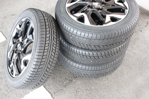 NBOXカスタムターボJF5 純正タイヤ・ホイールセット 165/55R15 NBOXカスタムターボJF5 純正タイヤ・ホイールセット 165/55R15