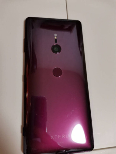 XperiaXZ3 Red SIMロック解除済 部品揃ってます ケース付