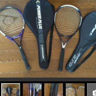 テニスラケット DUNLOP　2本セット