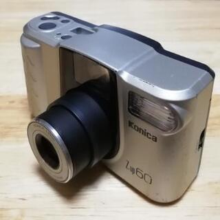 フィルムカメラ Konica Z-up60(動作未確認) - 家電