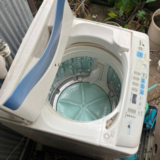 無料　2009年製造　中古洗濯機　7キロ　通常使用可能。