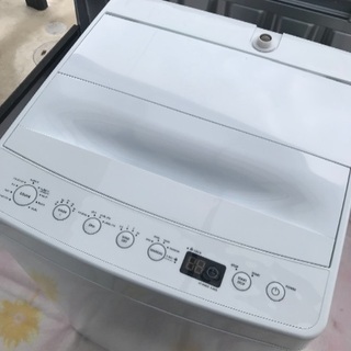 高年式2018年製amadana全自動洗濯機5.5キロ美品。千葉...
