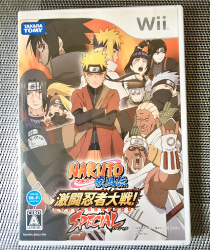 Naruto ナルト 疾風伝 激闘忍者大戦 Special ベニと 市川本町のテレビゲーム Wii の中古あげます 譲ります ジモティーで不用品の処分