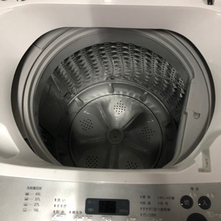 全自動洗濯機 ツインバード 2019年 5.5kg - 生活家電