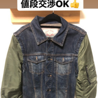 【美品】 ZARA 2wayデニムジャケット