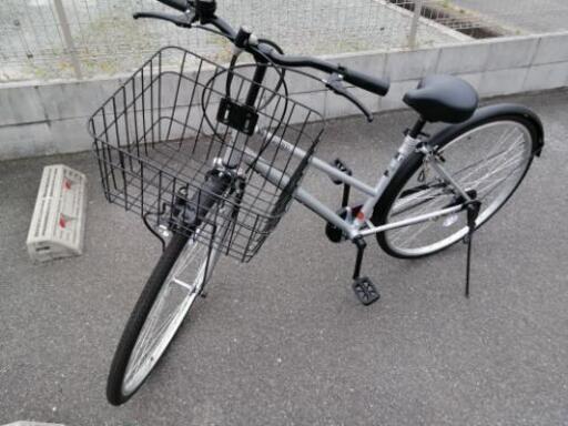ほぼ新車!　27型シティサイクル