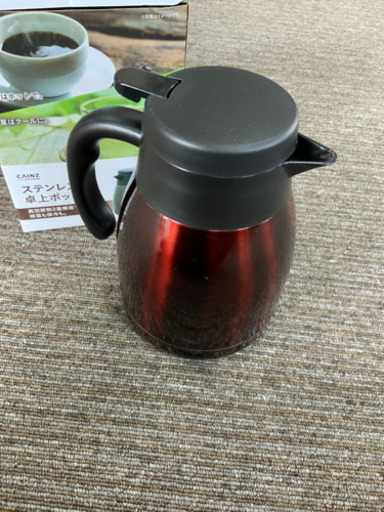カインズステンレス卓上ポット1l 中古 ｙm 深谷の家庭用品 キッチン雑貨 の中古あげます 譲ります ジモティーで不用品の処分