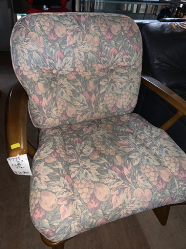 キツツキマーク  一人掛け　ソファー　中古