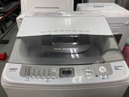【10キロ‼️】AQUA アクア AQW-VZ10A (W) [簡易乾燥機能付き洗濯機(10.0kg)]