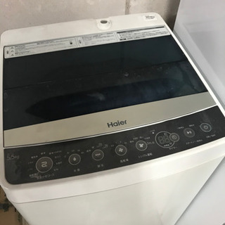 2018年製 ハイアール　電気洗濯機