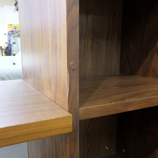 (Y)北大前! 札幌 引取 Francfranc/フランフラン ゴデーレ スクリーンシェルフ ウォールナット