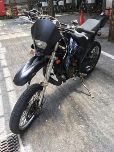 2スト最速クラス KDX125 モタードカスタム カワサキ