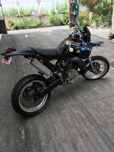 2スト最速クラス KDX125 モタードカスタム カワサキ