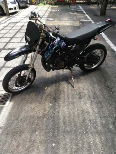 2スト最速クラス KDX125 モタードカスタム カワサキ
