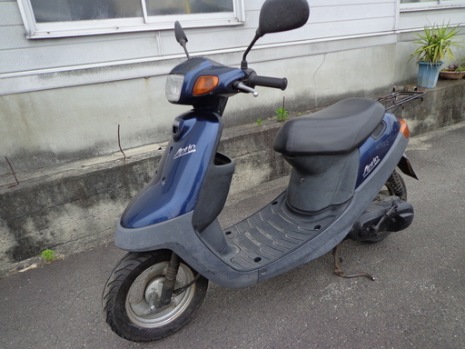 ヤマハ　JOG(ジョグ）Aprio　ブルー　実動車　高松市内登録でしたら登録代金込み（自賠責保険代金、別途必要）