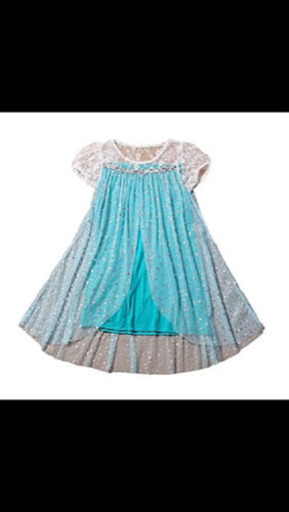 大人気 アナ雪 エルサ風 ドレス ワンピース お姫様 コスチューム ミッキー 船堀のキッズ用品 子供服 の中古あげます 譲ります ジモティーで不用品の処分