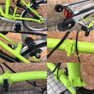 BROMPTONブロンプトンM6R 16inc ミニベロ フォールディングバイク