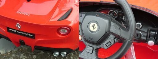 フェラーリ Ferrari F12 ベルリネッタ 電動乗用キッズカー ☆入手困難