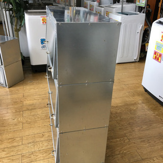 ビンテージStyle 3段スチールキャビネット メタル ロック付き