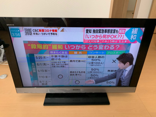 液晶テレビ　　SONY  BRAVIA 32インチ