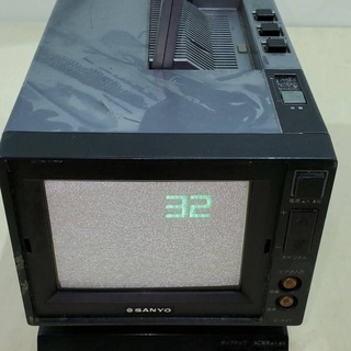 「レトロ」 三洋電機 小型テレビ DTM-6V1