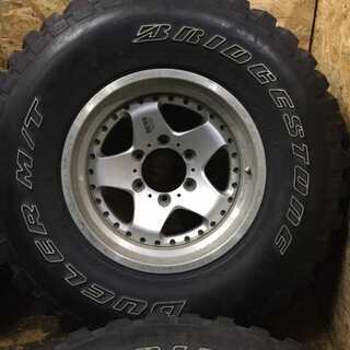BS DUELER M/T LT285/75R16】スパイクタイヤ 4本【BERG 社外 16インチ 